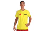 Remera Clásica Algodon Guardavidas AMARILLO